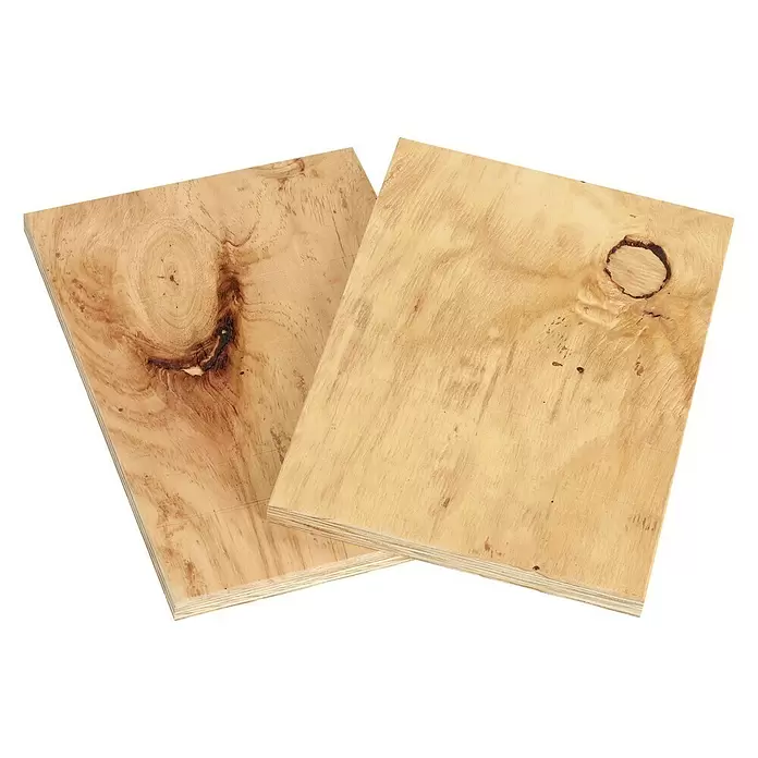 Garnica Građevinska oplata, fiksna mjera Laudio Pine - 2.500 x 1.250 x 20 mm, kalifornijski bor - Pogled sprijeda