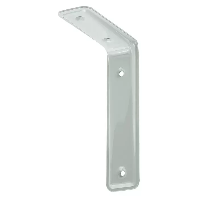 Stabilit Escuadra de estantería Design 3F - 80 x 40 x 115 mm, Carga soportada: 30 kg, Acero, Gris - Vista angular