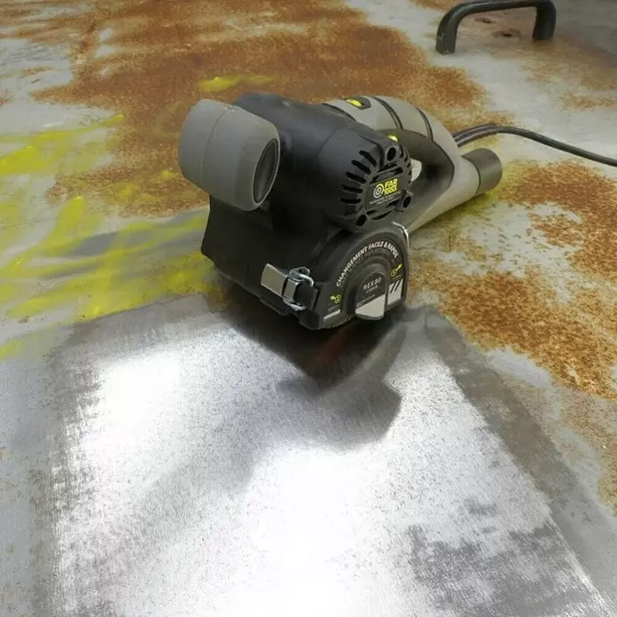 Fartools Višenamjenska brusilica Renovator REX 80 Compact - 420 W, Broj okretaja: 1.000 okr/min - 3.200 okr/min - Proizvod u upotrebi