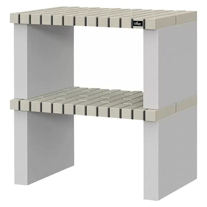 Mesa modular para barbacoa Alvor - L x An x Al: 81 x 47 x 86 cm - Vista angular