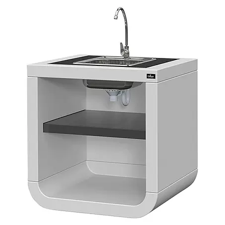 Mesa lavadero modular para barbacoa Belem