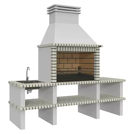 Barbacoa de obra Nisa