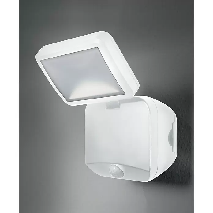 Ledvance Sensor-LED-Außenwandstrahler Single - 4 W, Weiß, Bewegungsmelder, 1-flammig - Stimmungsaufnahme