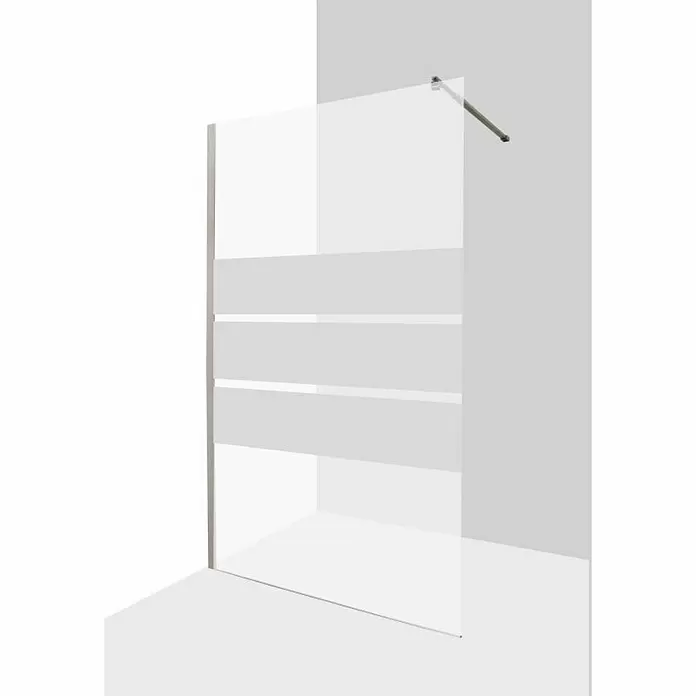 Zidni držač za tuš stijenu - Š x V: 120 x 5 cm - Živopisni prikaz