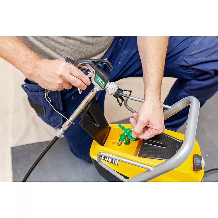 Wagner High Efficiency Airless Farbsprühsystem Control Pro 250 M - 550 W, Förderleistung: 1,25 l/min - Detailaufnahme