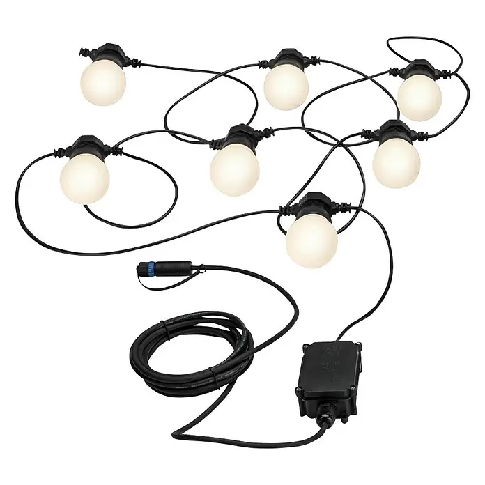 Paulmann Plug & Shine LED fényfüzér - 6,8 m, IP44, Kívül - Felülnézet