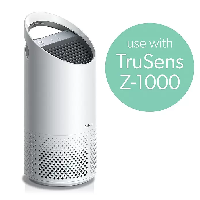 Leitz TruSens Aktivkohlefilter Allergie - Passend für: TruSens Luftreiniger Z-1000, Höhe: 8,6 cm - Diagonale Ansicht