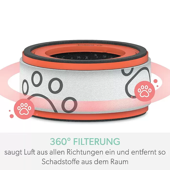 Leitz TruSens HEPA-Filter Haustier - Passend für: TruSens Luftreiniger Z-1000 - Anwendungsbeispiel