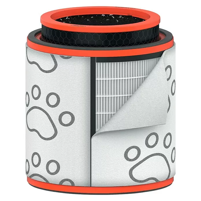 Leitz TruSens HEPA-Filter Haustier - Passend für: TruSens Luftreiniger Z-3000/Z-3500 - Vorderansicht