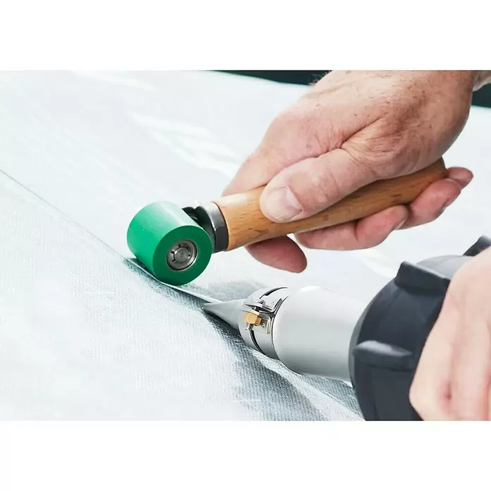 Leister Andruckrolle - Breite: 40 mm - Detailaufnahme