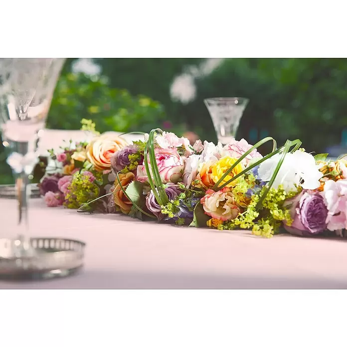 Piardino Topfrose - Rosa Hybride, Gelb - Stimmungsaufnahme