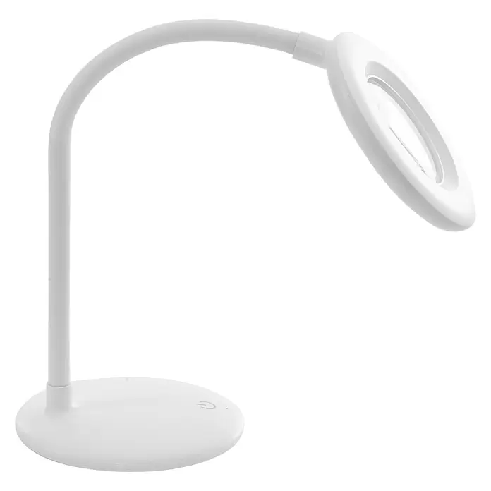 Magic Vision LED-Lupenleuchte - Höhe: 52 cm, Weiß, Vergrößerung: 300 % - Rechte Seitenansicht