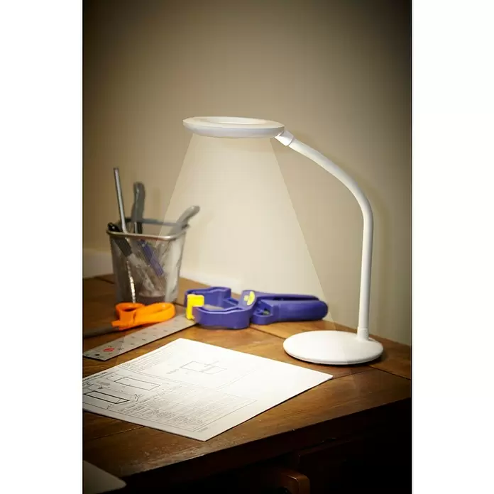 Magic Vision LED-Lupenleuchte - Höhe: 52 cm, Weiß, Vergrößerung: 300 % - Stimmungsaufnahme