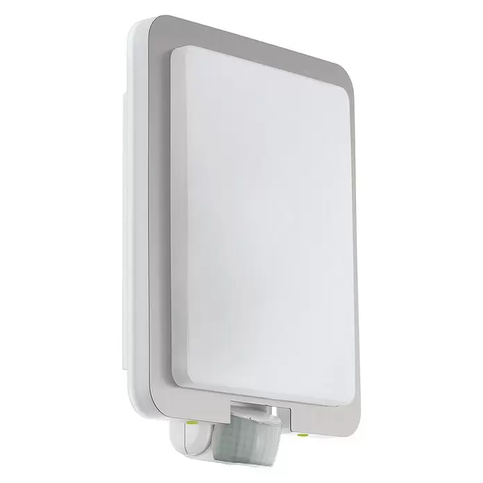 Eglo Wandlamp voor buiten Mussotto - 28 W, Roestvrij staal, Wit, IP44 - Diagonaal zicht