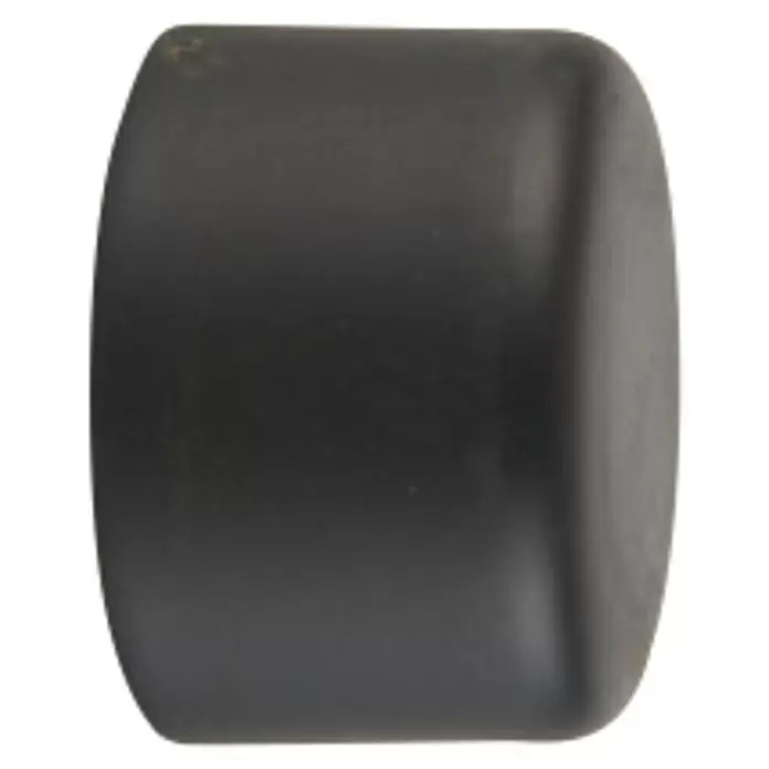 Tapones terminales Ideas 28 - Negro, 2 ud. - Vista de perfil izquierdo
