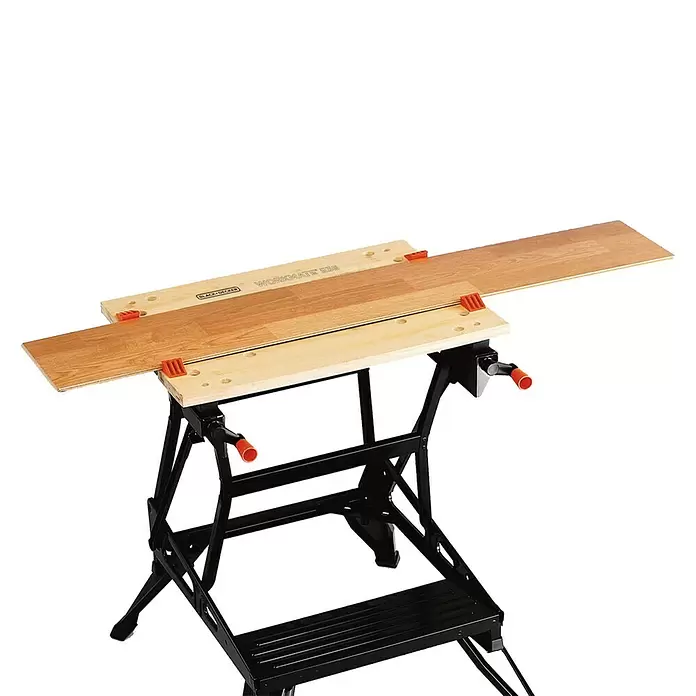 Black+Decker Werkbank Workmate WM536-XJ - Draagkracht: 160 kg, Afmeting ingeklapt: 61 x 74 x 19,5 cm - Close-up