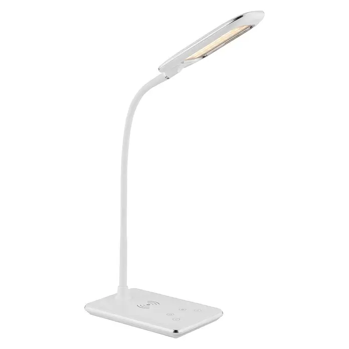 LED-Tischleuchte HEKLA - 5 W, L x B x H: 18,5 x 12,5 x 26 cm, Kaltweiß - Diagonale Ansicht