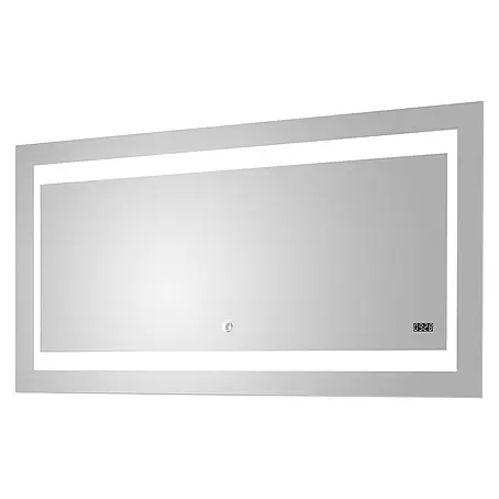 DSK  LED-Lichtspiegel Silver Futura