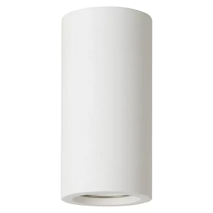 Lucide Gipsy Deckenleuchte - 35 W, L x B x H: 7 x 7 x 14 cm, Weiß, GU10 - Vorderansicht