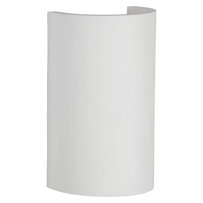 Lucide Gipsy Wandleuchte - 40 W, L x B x H: 13 x 15 x 12,8 cm, Weiß, G9 - Vorderansicht