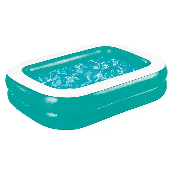 Bestway Zwembad - l x b x h: 201 x 150 x 51 cm, 450 l, Turquoise - Diagonaal zicht