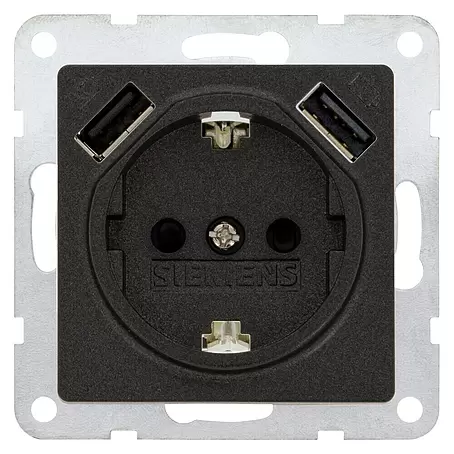 Siemens DELTA Mega Stopcontactinzet met USB