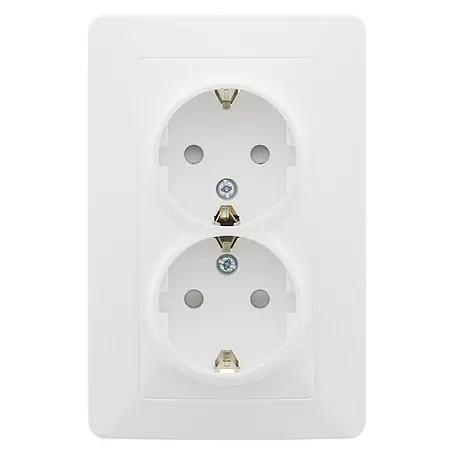 Siemens DELTA Viva Stopcontact 2-voudig