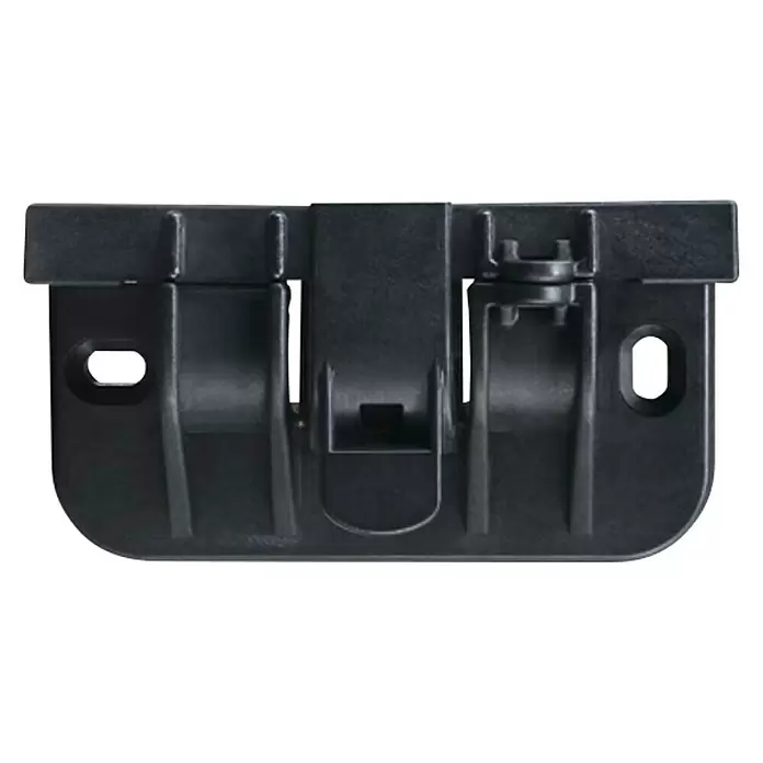 Soporte para cable - Plástico, Negro - Vista frontal