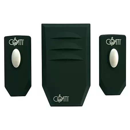 Coati  Timbre para puerta Portátil y pulsadores