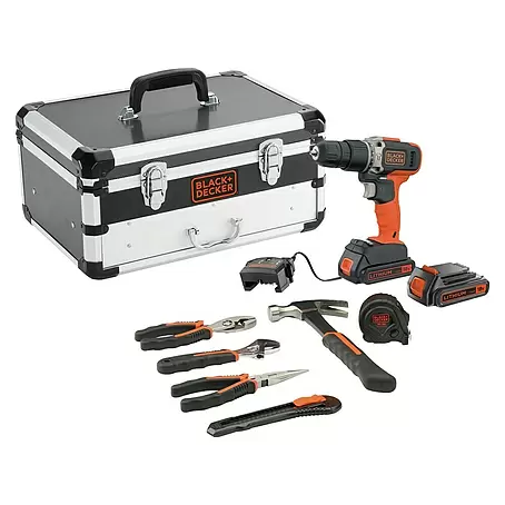 Black+Decker  Accuschroefboormachineset