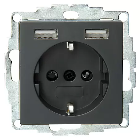 Stopcontactinzet met USB Verona