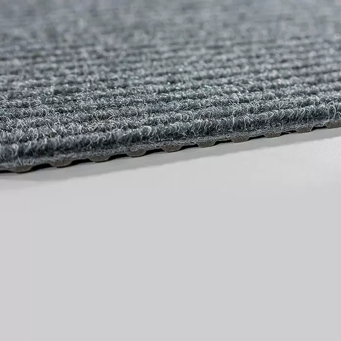 Astra Fußmatte Rib Line Sprint - 50 x 80 cm, Grau - Detailaufnahme
