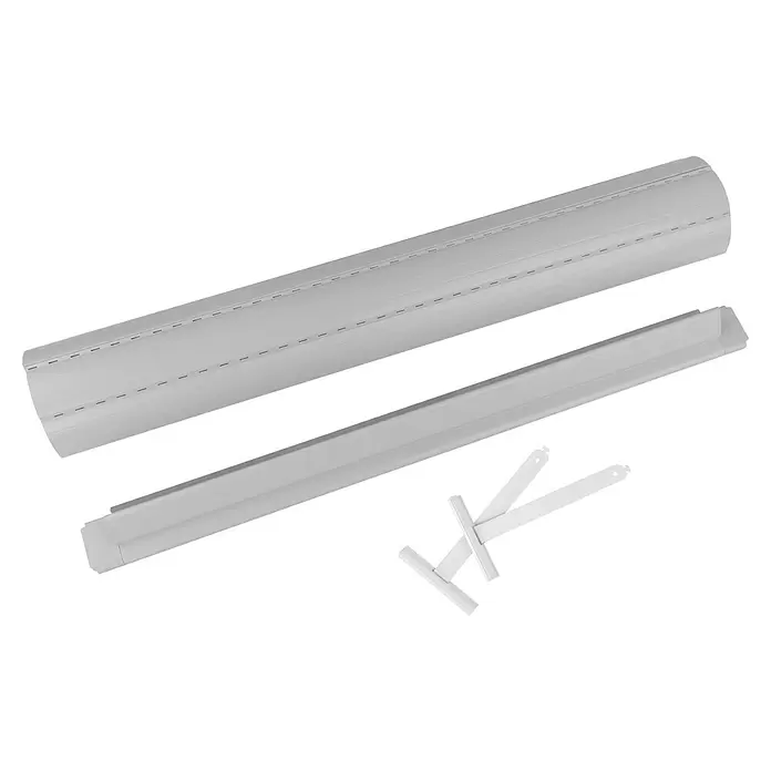 Schellenberg Rollladenpanzer MAXI - B x H: 100 x 120 cm, Grau - Diagonale Ansicht