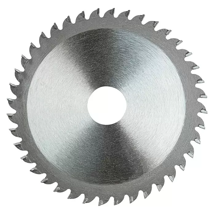 Scheppach Kreissägeblatt - 115 mm, Bohrung: 22,22 mm, 40 Zähne - Vorderansicht