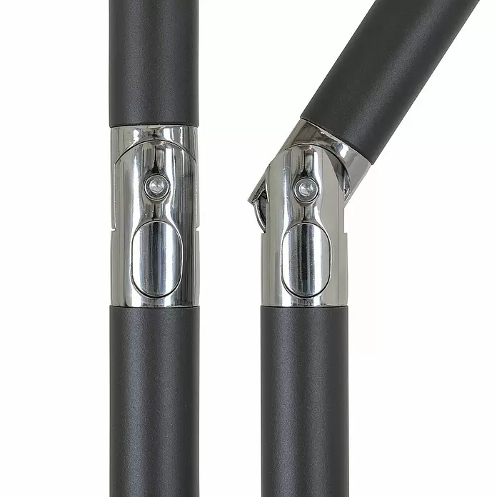 Derby Basic Lift Sonnenschirm Neo - Natur, Durchmesser: 180 cm - Detailaufnahme