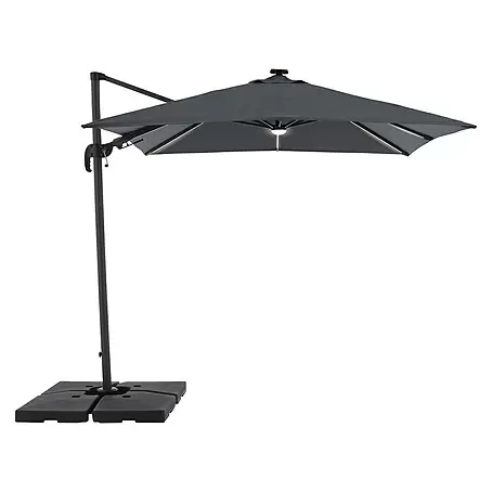 Derby Ravenna LED-Sonnenschirm AX