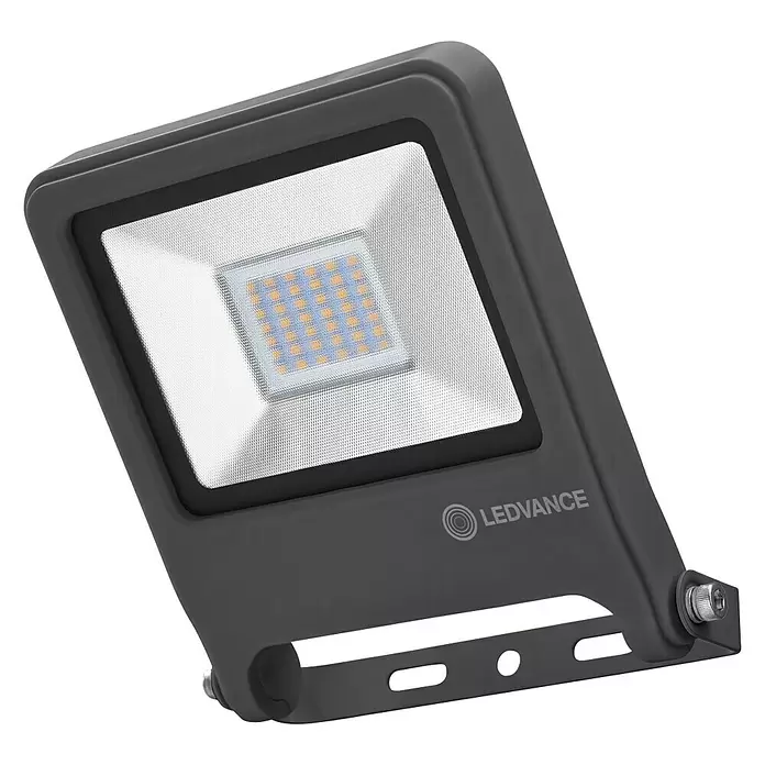 Ledvance LED-Strahler Endura Flood - Anthrazit, 30 W, IP65 - Diagonale Ansicht