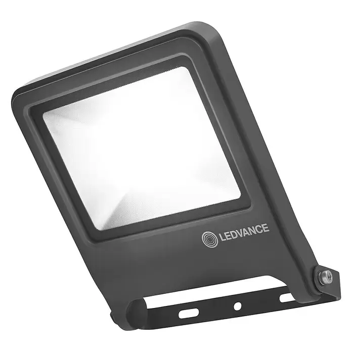 Ledvance LED-Strahler Endura Flood - Anthrazit, 50 W, IP65 - Diagonale Ansicht