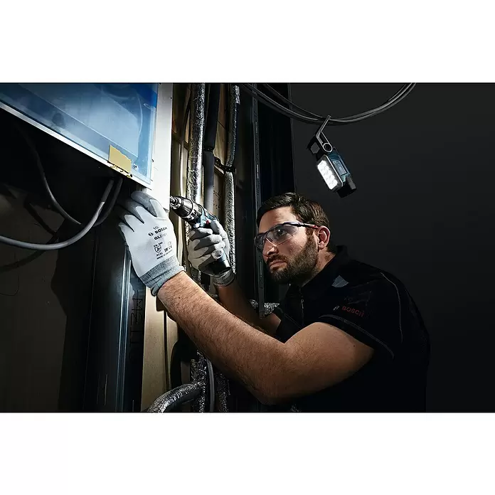 Bosch Professional Acculamp GLI Solo K - 12 V, Excl. accu, Lichtstroom: 330 lm - Toepassingsvoorbeeld
