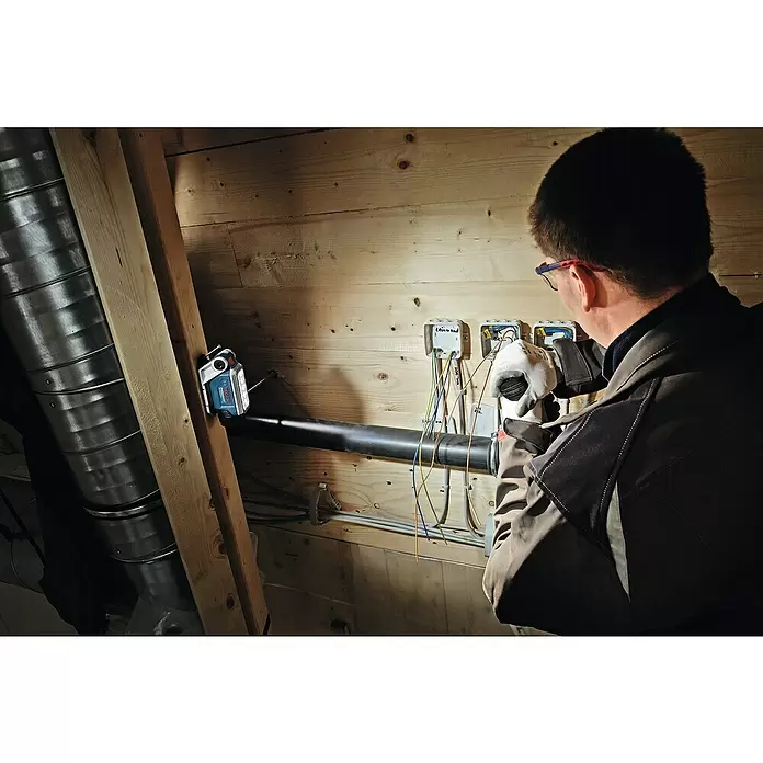 Bosch Professional Acculamp GLI Solo K - 12 V, Excl. accu, Lichtstroom: 330 lm - Toepassingsvoorbeeld