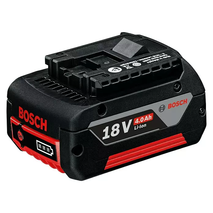 Bosch Professional Akku-Schlagbohrschrauber GSB 18V-28 - 18 V, 2 Akkus, 2 Ah - 4 Ah, Leerlaufdrehzahl: 1.900 U/min, Zubehör: 82 -tlg. - Diagonale Ansicht