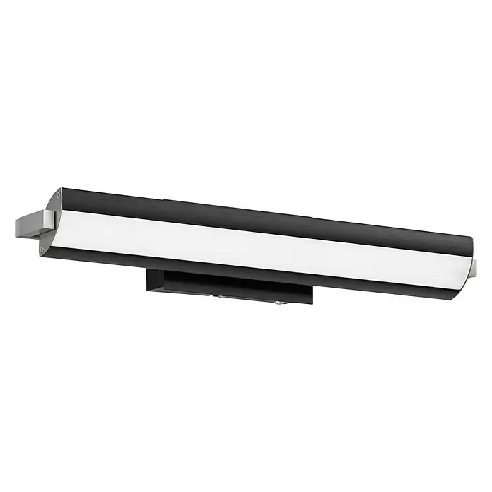 Honsel Leuchten Wandleuchte Beat TW - 14 W, Messing gebürstet, Warmweiß - Diagonale Ansicht
