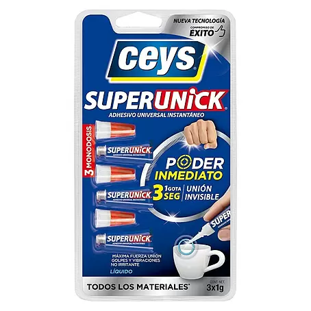 Ceys  Adhesivo para montaje universal Superunik monodosis