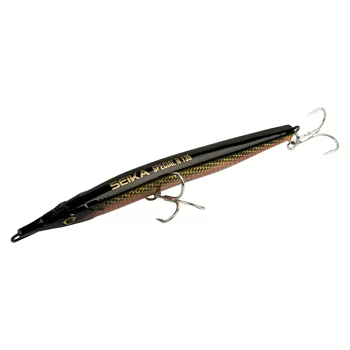 Tubertini Señuelo de pesca Special N - Longitud anzuelo: 135 cm, Marrón - Vista angular