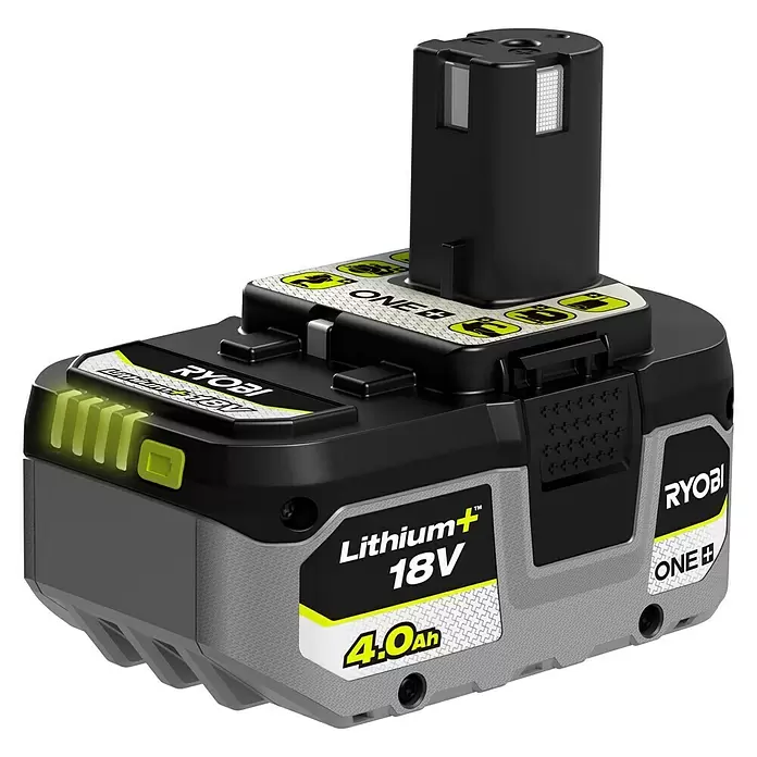 Ryobi ONE+HP Batería - 18 V, 4 Ah - Vista angular