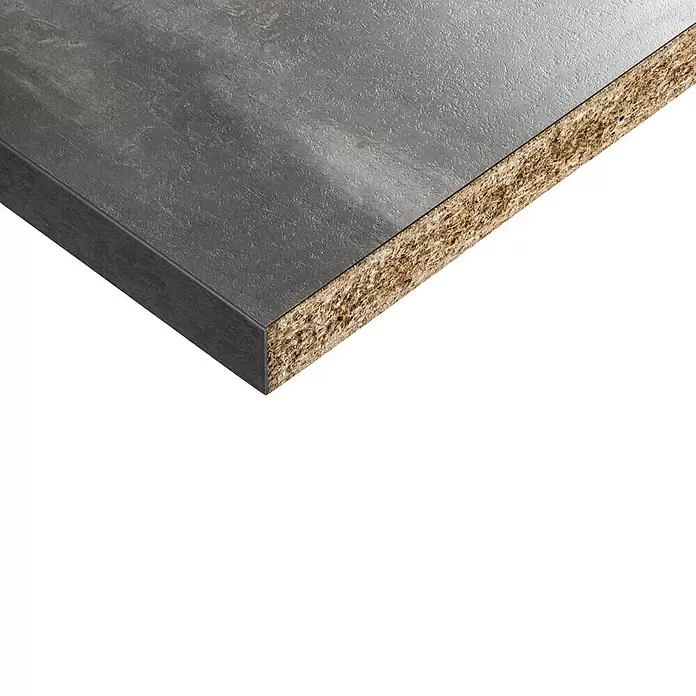 CUCINE Küchenarbeitsplatte nach Maß 3557 Berlin Concrete - Max. Zuschnittsmaß: 365 x 63,5 cm, Stärke: 3,8 cm - Detailaufnahme