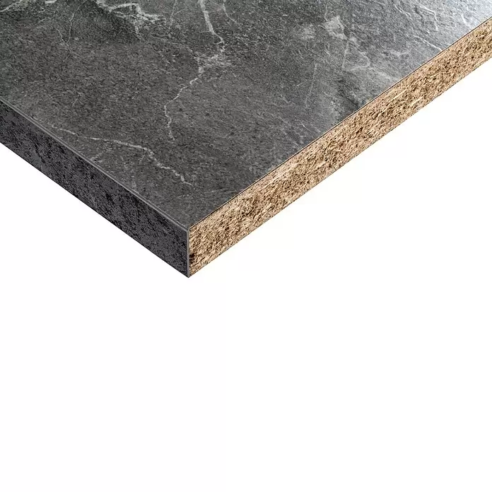 CUCINE Küchenarbeitsplatte nach Maß 3585 Percy Stone - Max. Zuschnittsmaß: 365 x 63,5 cm, Stärke: 3,8 cm - Detailaufnahme