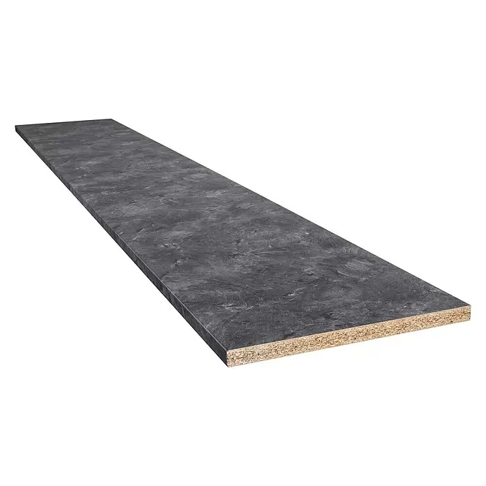 CUCINE Küchenarbeitsplatte nach Maß 3582 Draco Stone - Max. Zuschnittsmaß: 365 x 60 cm, Stärke: 3,8 cm - Diagonale Ansicht
