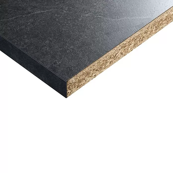 CUCINE Küchenarbeitsplatte nach Maß 3556 Waldeck Slate - Max. Zuschnittsmaß: 365 x 63,5 cm, Stärke: 3,8 cm - Detailaufnahme