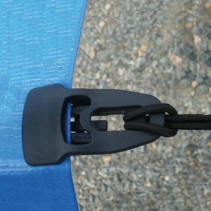 Clips Holdon Midi - 4 Stk., Schwarz - Detailaufnahme
